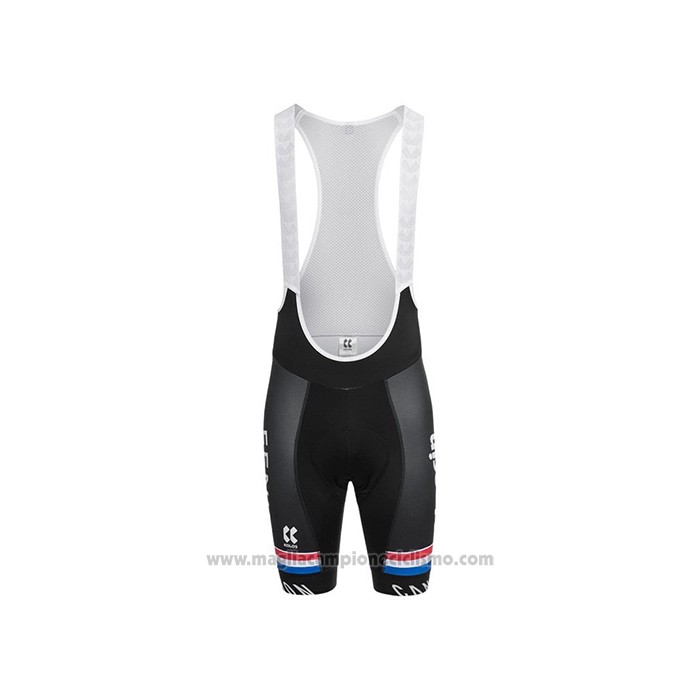 2021 Abbigliamento Ciclismo Alpecin Fenix Campione Paesi Bassi Manica Corta e Salopette